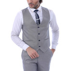 Anderson 3-Piece Slim-Fit Suit // Gray (Euro: 44)