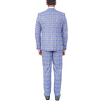 Ben 3 Piece Slim Fit Suit // Light Blue (Euro: 54)