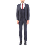 Riley 3-Piece Slim Fit Suit // Dark Gray (Euro: 50)