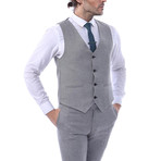 Michael 3 Piece Slim Fit Suit // Gray (Euro: 48)