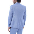 Mateo 3-Piece Slim Fit Suit // Light Blue (Euro: 47)