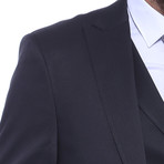 Anthony 3 Piece Slim Fit Suit // Black (Euro: 48)