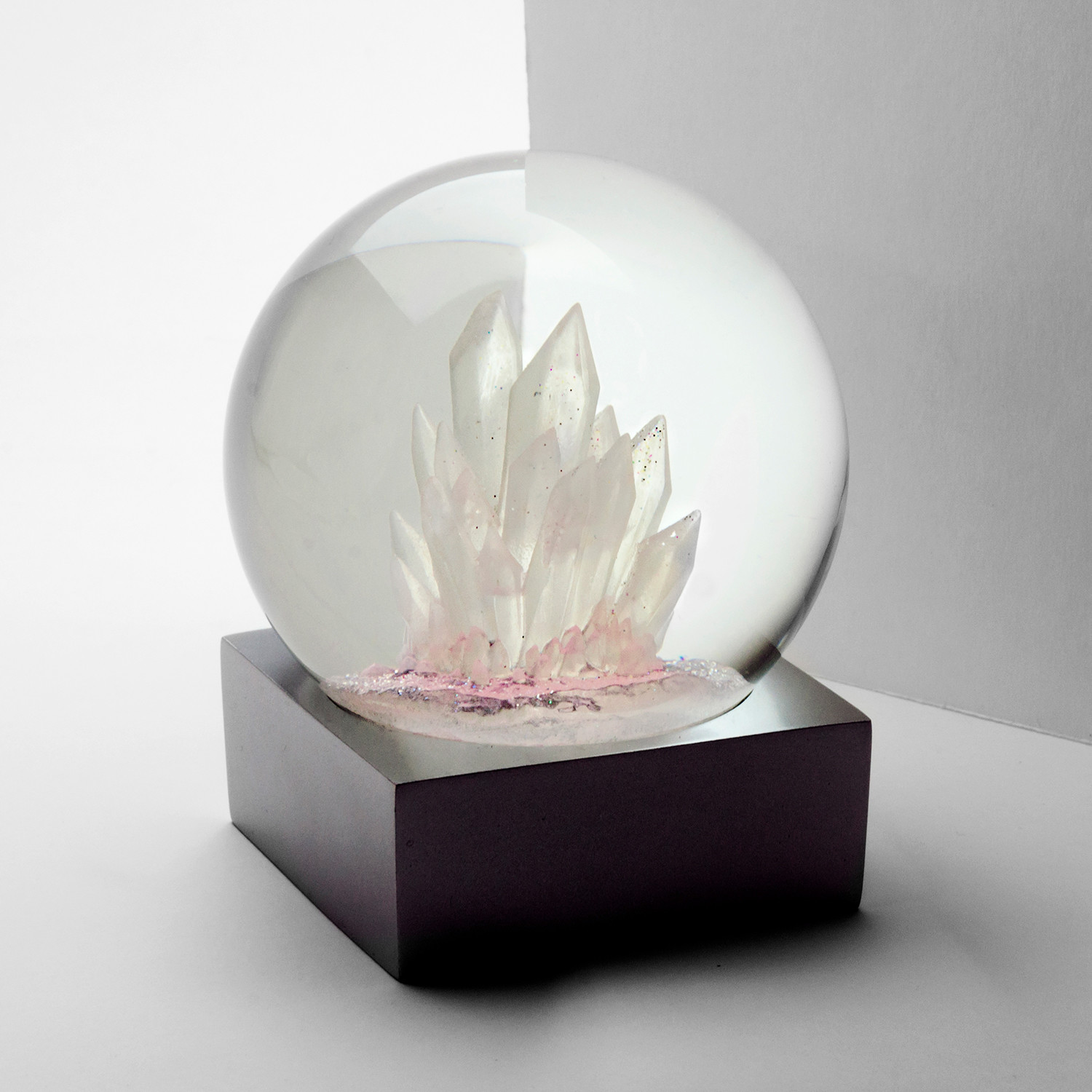 Crystals Snow Globe CoolSnowGlobes Touch Of Modern