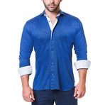 Einstein Dress Shirt // Jersey Blue (M)