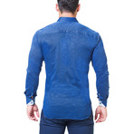 Einstein Dress Shirt // Jersey Blue (XL)