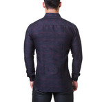 Fibonacci Dress Shirt // Melange Black (XL)
