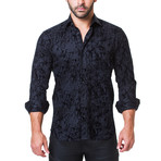 Fibonacci Dress Shirt // Raised Black (XL)