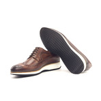Longwing Blucher Burnishing // Med Brown Painted Calf (Euro: 41)