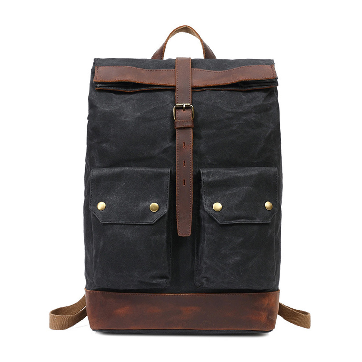 Single Buckle Backpack // Black - OwnBag - Touch of Modern