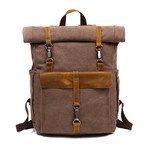 Triple Buckle Backpack // Cof