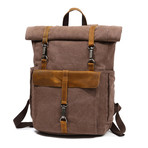 Triple Buckle Backpack // Cof