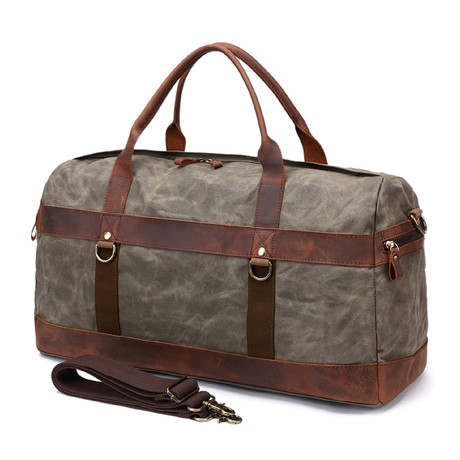 Duffel Bag With Side Zipper // Army Green - OwnBag - Touch of Modern