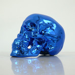 Skull Blue Chrome // NooN