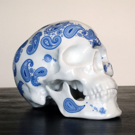 Skull Cashmere Blue // NooN