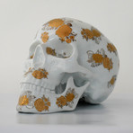 Skull Gold Flowers // NooN