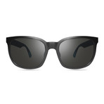 Slater Sunglasses // Glass Lenses // Matte Black + Graphite