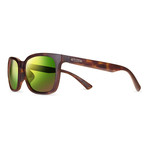 Slater Sunglasses // Matte Tortoise + Green Water