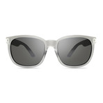 Slater Modified Square Sunglasses // Matte Crystal + Graphite