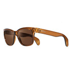Trystan Modified Square Sunglasses // Root Beer + Terra