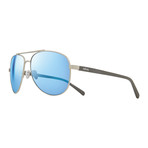 Shaw Sunglasses // Chrome + Blue Water