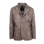 Pal Zileri Concept // Lamb Leather Jacket // Light Brown (Euro: 58)