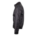 Pal Zileri Concept // Leather Reversible Bomber Jacket // Brown + Black (Euro: 50)