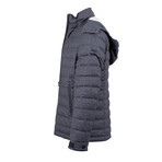 Pal Zileri Lab // Quilted Coat Jacket // Gray (Euro: 48)