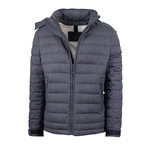 Pal Zileri Lab // Quilted Coat Jacket // Gray (Euro: 48)