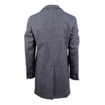 Pal Zileri Concept // Tweed Wool Coat // Gray (Euro: 48)