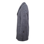 Pal Zileri Concept // Tweed Wool Coat // Gray (Euro: 54)