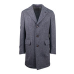 Pal Zileri Concept // Tweed Wool Coat // Gray (Euro: 50)