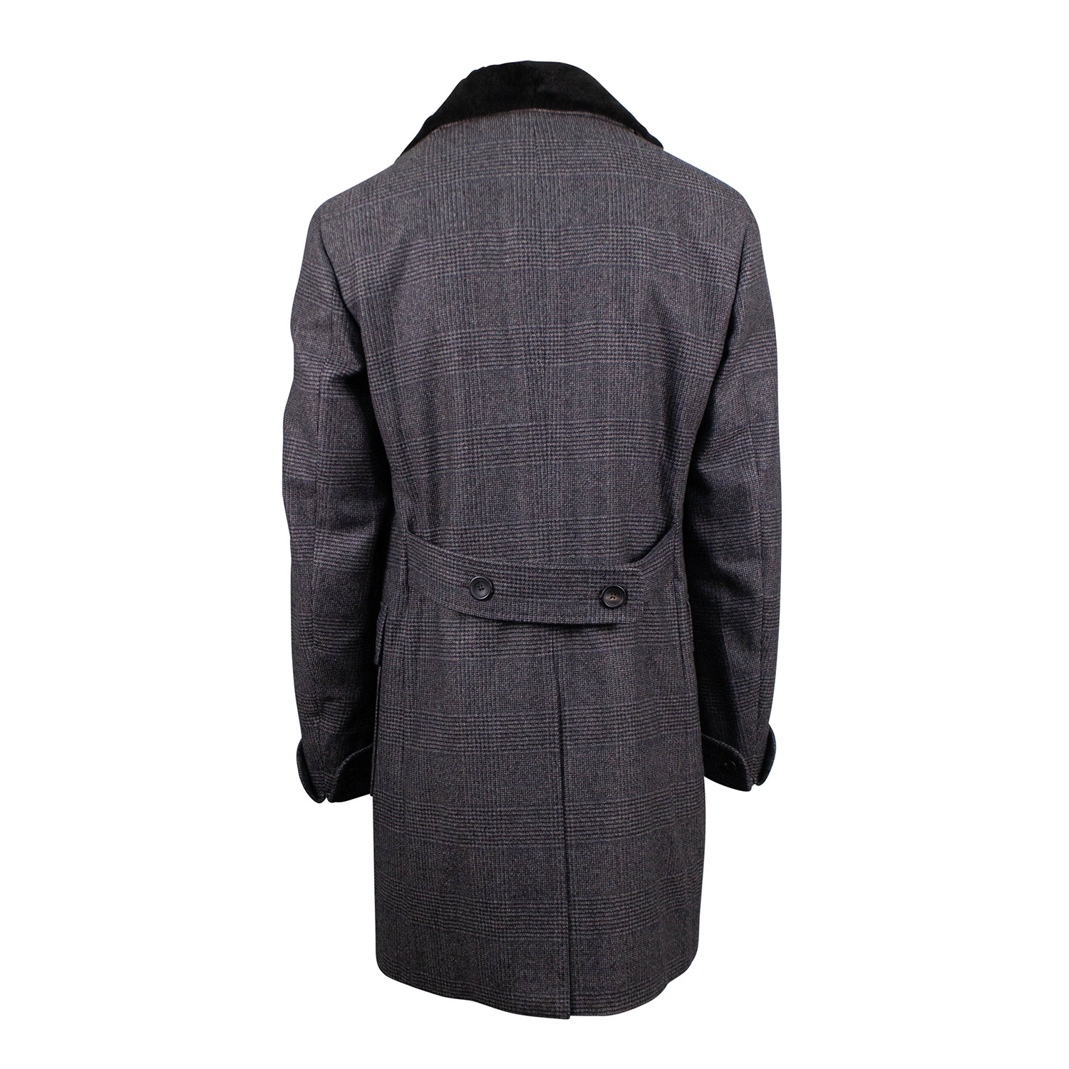 Pal Zileri Concept // Plaid Double Breasted Coat // Brown (Euro: 48 ...