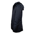 Pal Zileri Lab // Hooded Parka Coat Jacket // Black (Euro: 60)