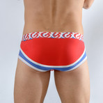 1661 S3 Brief // Red (S)