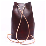 Indore Rucksack // Dark Brown