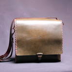 Pune Courier Bag // Green