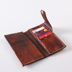 Nashik Wallet // Brown