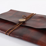 Coimbatore Ipad Case // Dark Brown