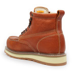 Industrial Moc-Toe Work Boots // Light Brown (US: 8.5)