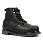 6" Slip-Resistant Work Boots // Black (US: 8.5)