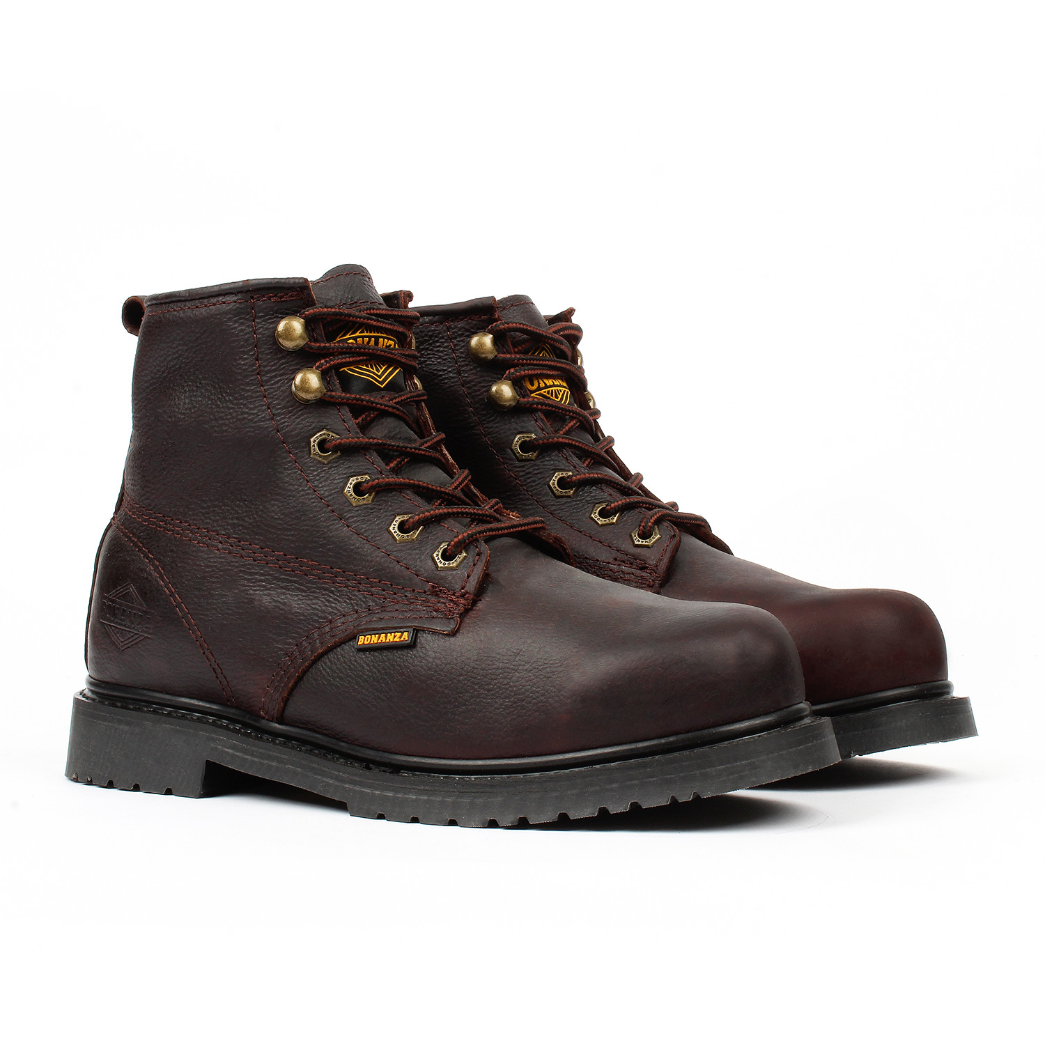 Slip-Resistant Work Boots // Brown (US 