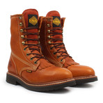 Lacer Work Boots // Light Brown (US: 8)