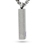 The Amethyst Bar Necklace