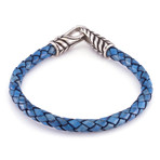 The Stainless Steel Feather Band (Blue)