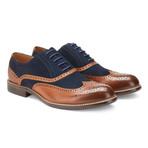 The Horvat Shoe // Tan Navy (US: 8.5)