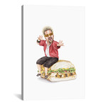 Guy Fieri // Celebs on Sandwiches (40"W x 26"H x 0.75"D)