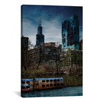 Post Apocalyptic Chicago // Matt Coglianese (26"W x 18"H x 0.75"D)