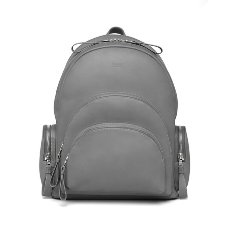 Rockefeller Backpack // Gray Vintage Leather