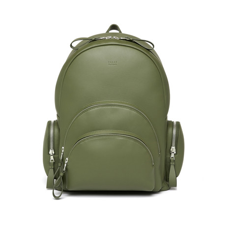 Rockefeller Backpack // Olive Florida Leather
