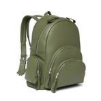 Rockefeller Backpack // Olive Florida Leather